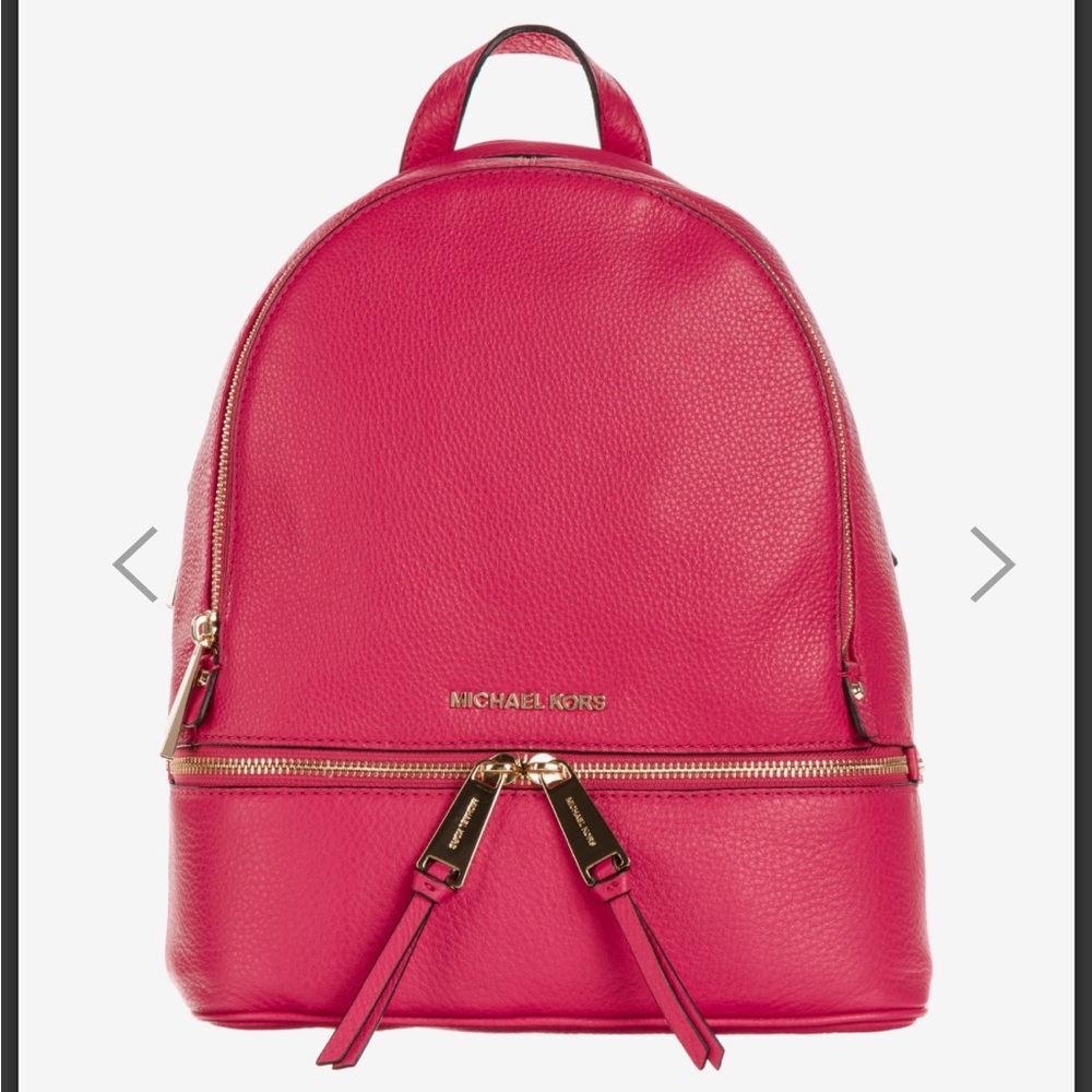 Michael Kors Rhea Ultra Pink Backpack